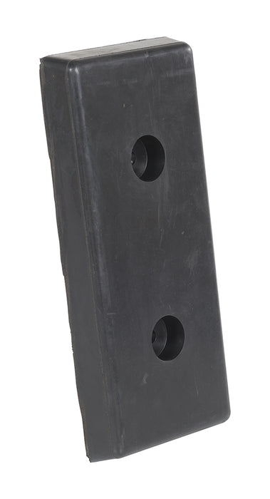 Vestil RB Rubber Edge-O-Dock Leveler Bumper 8 in. x 18 in. x 2 in. Black