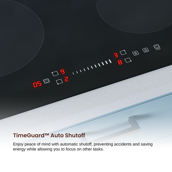 Rangaire 24" Induction Cooktop 4 Burners RCI241S - View 9