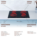Rangaire 24" Induction Cooktop 4 Burners RCI241S - Detail View