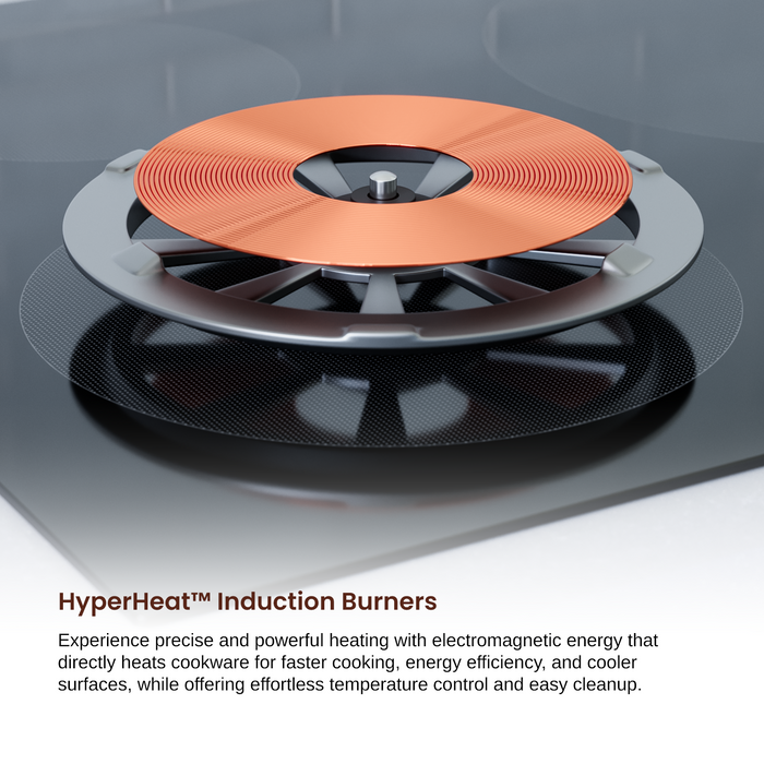 Rangaire 30" Induction Cooktop 4 Burners RCI301S - Features