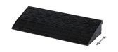 Vestil RCR-23 Heavy Duty Rubber Corner Ramp Rectangular 9-11/16 in. x 23-5/8 in. x 3-5/8 in. 4,000 lb. Capacity Black