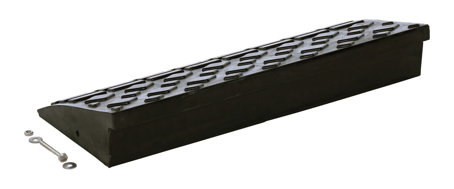 Vestil RCR-23 heavy duty rubber corner ramp rectangular - view 2