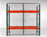 Vestil RDHG-88 Steel Double Hinged Rack Gate 96 in. x 1-1/4 in. 96 in. Gray
