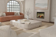 Dimplex Revillusion built-in electric fireplace installed in an open-plan loft
