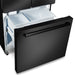 Cosmo 30 in. Vista Collection 17.5 cu. ft. Counter Depth 3-Door French Door Refrigerator, Freezer Drawer, Handles, Matte Black freezer drawer