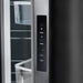 Cosmo 30 in. Vista Collection 17.5 cu. ft. Counter Depth 3-Door French Door Refrigerator, Freezer Drawer, Matte Black control panel