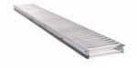 Vestil RFLOW-9-42 Galvanized Steel Gravity Flow Insert 36-5/8 x 9-3/4 in. x 2-21/32 in. 50 lb. Capacity Gray