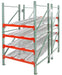 Vestil RFLOW-9-42 galvanized steel gravity flow insert - view 3