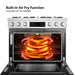 Cosmo 36 in. Stellar Collection 5.8 cu. ft. Gas Range, 6 Burners, Convection Oven, Cast Iron Grates, Stainless Steel air fry function