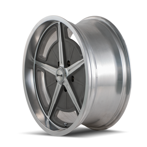 Ridler 605 Matte As-cast Machined Wheel 2