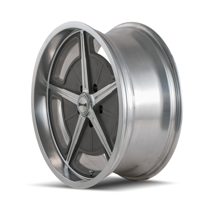Ridler 605 Matte As-cast Machined Wheel 2