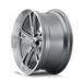 Ridler 606 Gloss Grey Machined Wheel 2