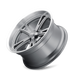 Ridler 606 Gloss Grey Machined Wheel 3