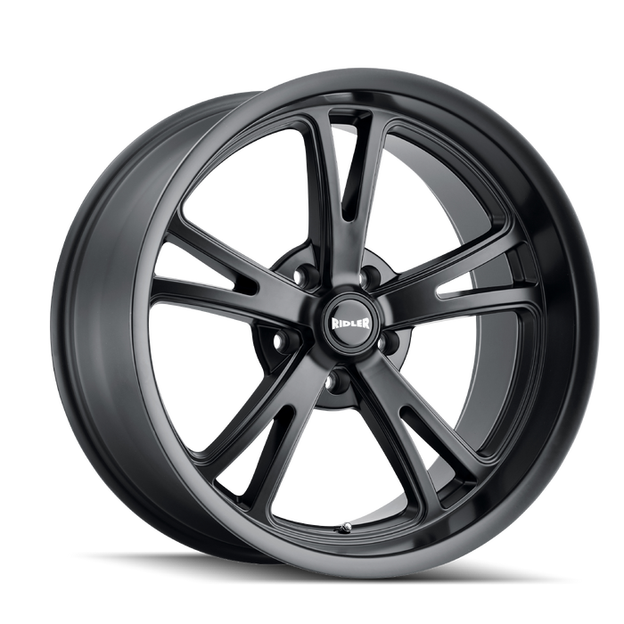 Ridler 606 Matte Black Wheel 1