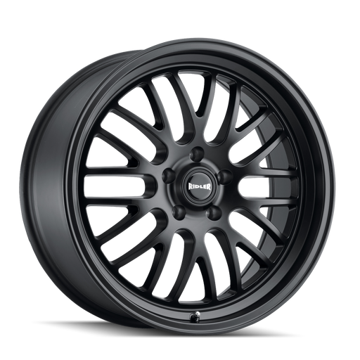 Ridler 607 Matte Black Wheel 1