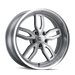 Ridler 608 Gloss Grey Milled Wheel 1