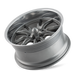 Ridler 650 Gloss Grey Polished Wheel 3