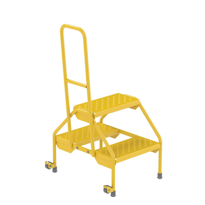 Vestil RLAD-P-2-Y steel portable two-step rolling perforated - view 4