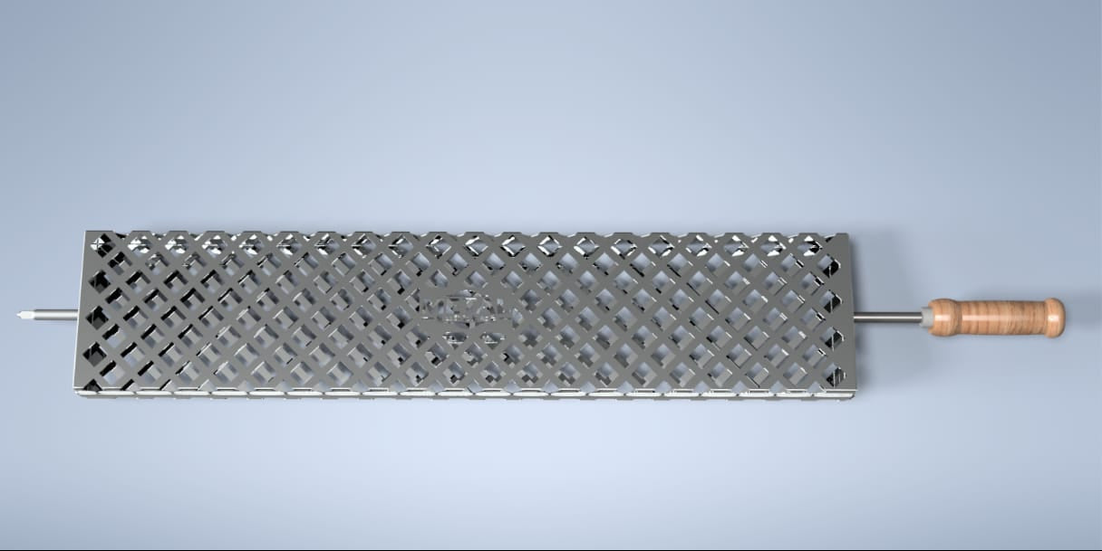 AMPTO RMET311 basket spit, side view