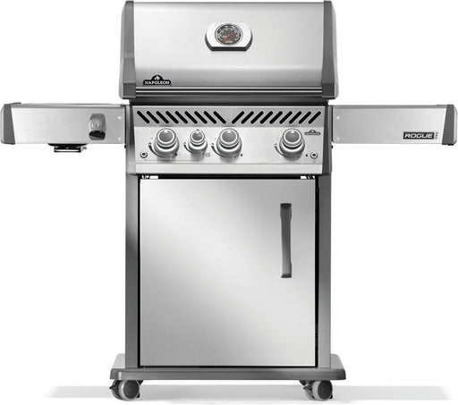 Napoleon Rogue PRO 425 Natural Gas Grill with Infrared Side Burner, Stainless Steel - Napoleon