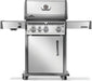 Napoleon Rogue PRO 425 Propane Gas Grill with Infrared Side Burner, Stainless Steel - Napoleon