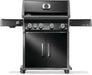 Napoleon Rogue PRO 525 Natural Gas Grill with Infrared Side Burner, Black - Napoleon