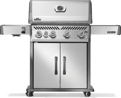 Napoleon Rogue PRO 525 Natural Gas Grill with Infrared Side Burner, Stainless Steel - Napoleon