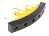 Vestil RPB-2 Steel/Rubber Push Bumper-Attachment to 2 in. Receiver 14-1/16 in. x 30-3/16 in. x 6-1/2 in. Yellow/Black