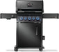 Napoleon Phantom Rogue PRO-S 425 Propane Gas Grill with Infrared Side and Rear Burners, Matte Black - Napoleon
