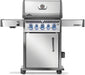 Napoleon Rogue PRO-S 425 Natural Gas Grill with Infrared Side and Rear Burners, Stainless Steel - Napoleon
