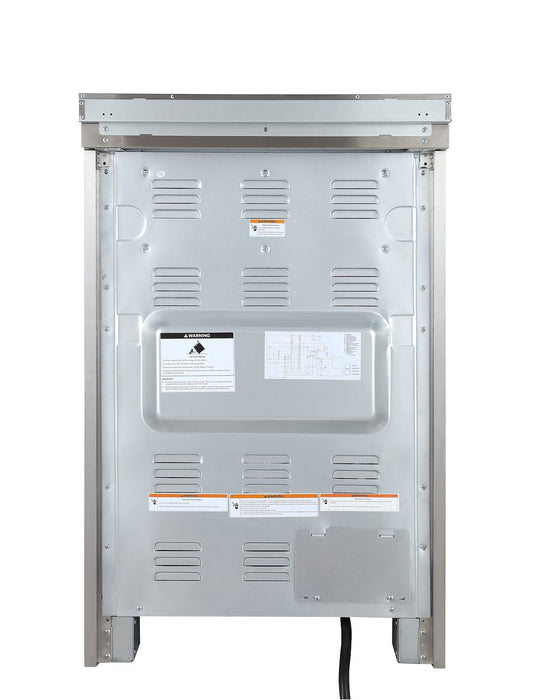 Rangaire 24" Electric Range AirFry Convection Oven Freestanding Stainless Steel RRE241TS