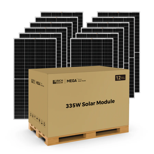 Rich Solar MEGA 335W PRO Premium Grid-tie or Off-grid Solar
