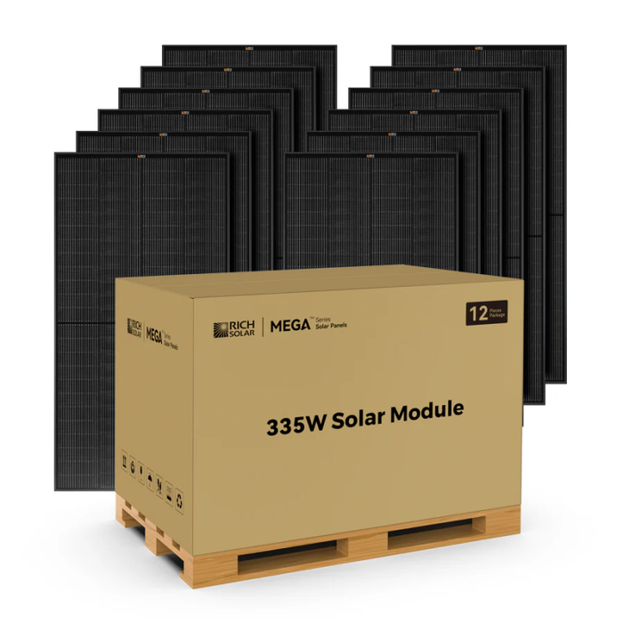 Rich Solar MEGA 335W PRO Premium Grid-tie or Off-grid Solar