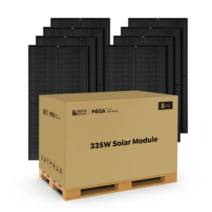 Rich Solar MEGA 335W PRO Premium Grid-tie or Off-grid Solar