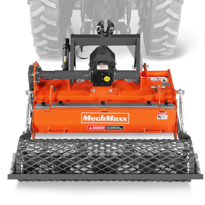 48 in Stone Burier Reverse Rotary Tiller,  3 Point Hitch Cat.1,  Chain — view 17