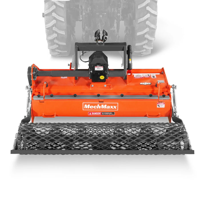 65 in Stone Burier Reverse Rotary Tiller,  3 Point Hitch Cat.1,  Chain — view 17