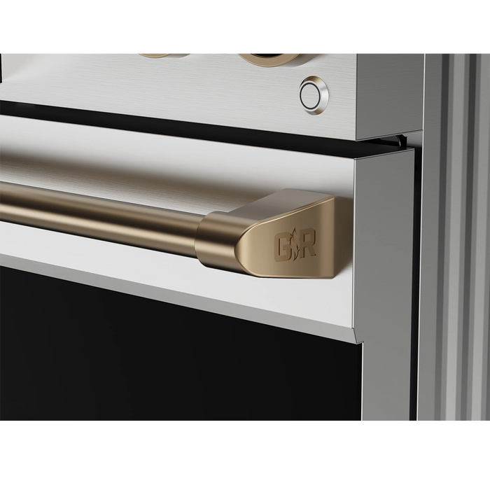 Thor Kitchen Gordon Ramsay Series 36-Inch Professional Gas Range with Tilt Panel Touch Control in Stainless Steel with Bronze Trim (RSG36-BRZ) Thor Kitchen