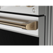 Thor Kitchen Gordon Ramsay Series 36-Inch Professional Gas Range with Tilt Panel Touch Control in Stainless Steel with Bronze Trim (RSG36-BRZ) Thor Kitchen