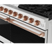 Thor Kitchen Gordon Ramsay Series 48-Inch Professional Gas Range with Double Oven in Stainless Steel with Rose Gold Trim (RSG48E-RSG) Thor Kitchen