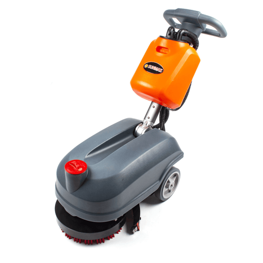 SANITMAX RT15 14" Commercial Compact Floor Scrubber Machine, 14500 sqft/h, 4-Gal Sewage Tank, Efficient Cleaning for Hard...