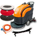 SUNMAX RT50AC Walk-behind Commercial Floor Scrubber, 22" Cleaning Path, 22 ft Power Cord