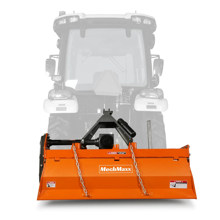 5FT 3-Point Gear Drive Rotary Tiller, 25-50HP Tractor, PTO Shaft Inclu — lifestyle view