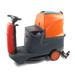 SANITMAX Ride-On Floor Scrubber RT70, 48000 Sqft/H Efficiency, 18.5 Gal Tanks, 31-inch Squeegee Width
