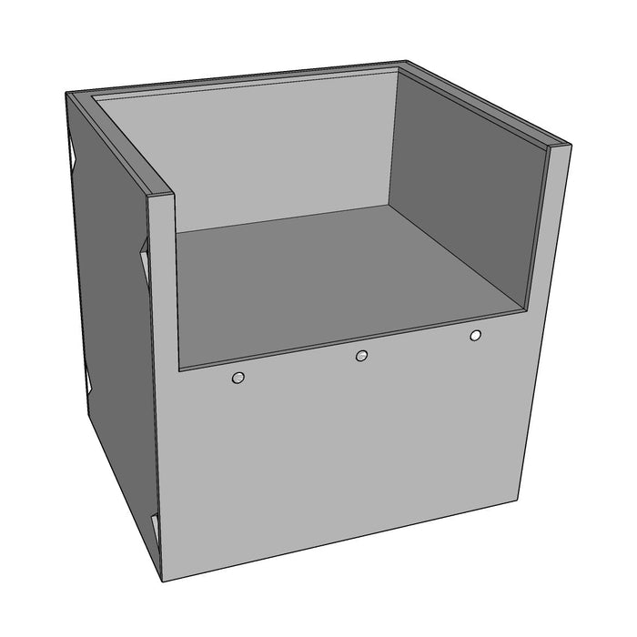 CABINET FOR KAMADO or POWER BURNER for Outdoor Kitchen | 36"-48" Wide | 29" Deep | 36" Tall