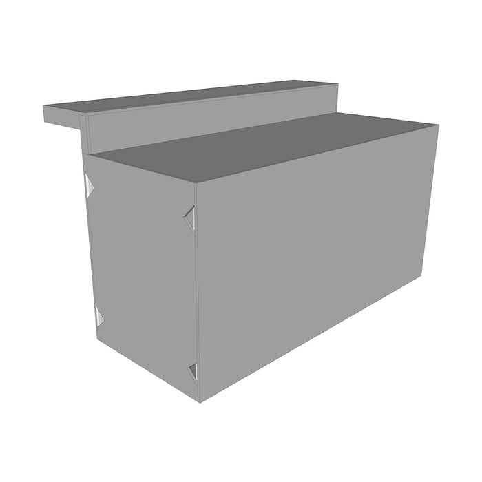 REFRIGERATION CABINET COMBO for Outdoor Kitchen | W: 72" | H: 36”(STD) or 31”(ADA) | D: 29”