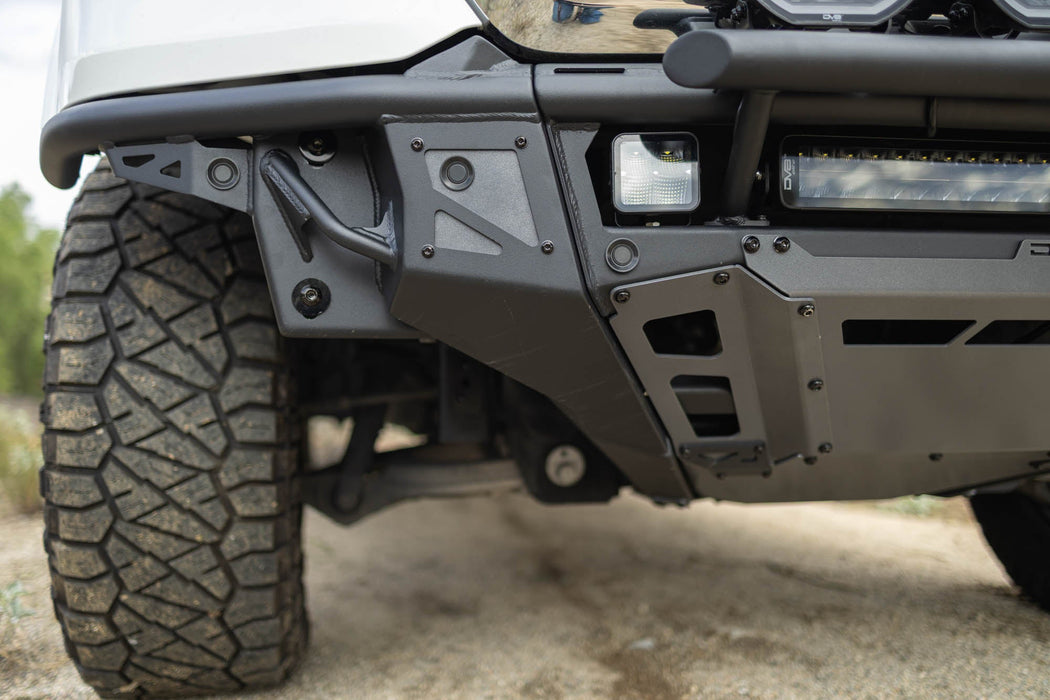 DV8 Offroad 2019-2025 Ram 1500 Tube Front Bumper – installed on vehicle, image 9 of 15