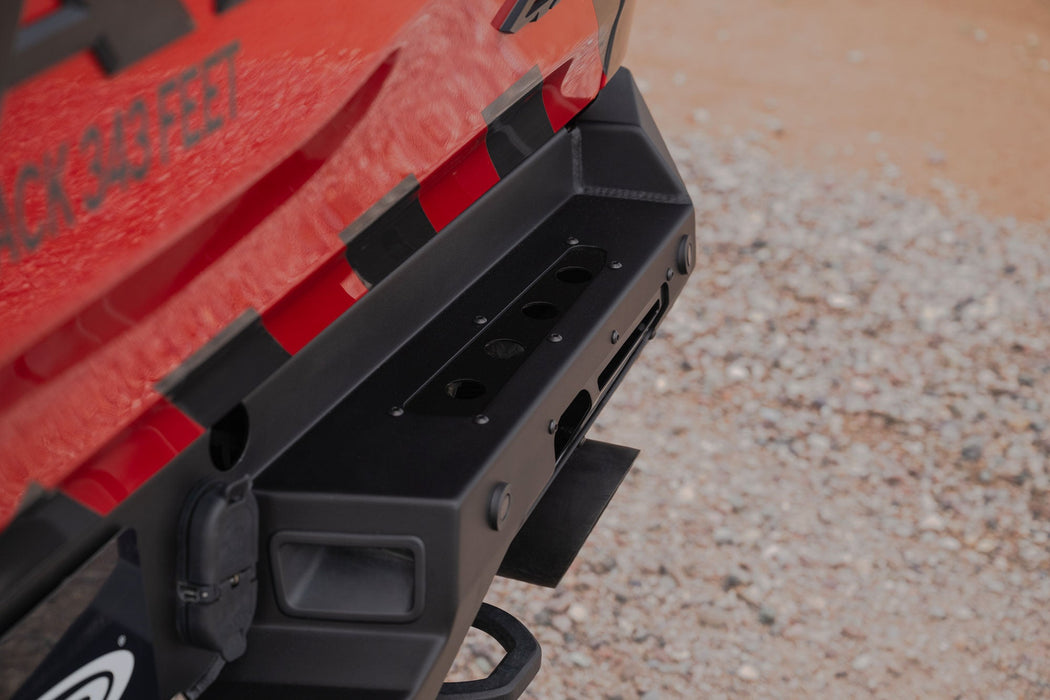 Addictive Desert Designs 2025 Ram RHO Bomber Rear Bumper – on the trail, image 11 of 16