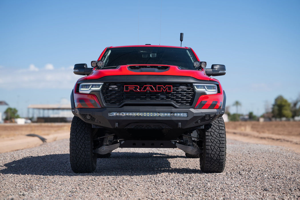 Addictive Desert Designs 2025 Ram RHO Stealth Fighter Front Bumper – on the trail, image 11 of 18