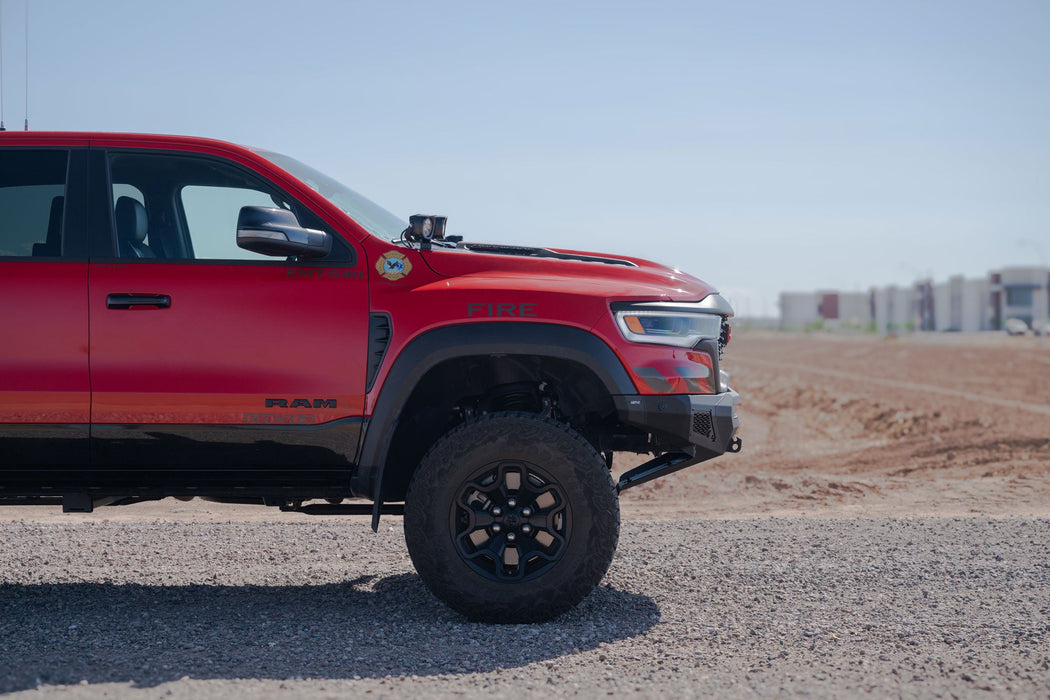 Addictive Desert Designs 2025 Ram RHO Stealth Fighter Front Bumper – on the trail, image 15 of 18