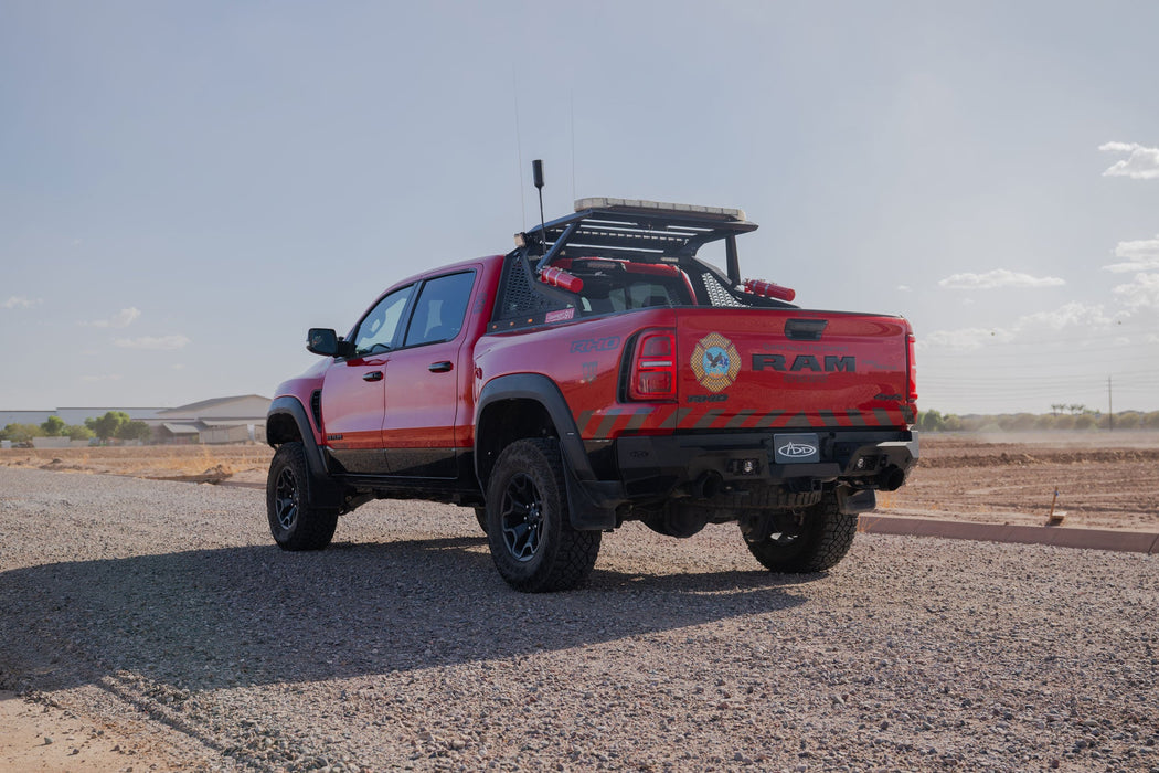 Addictive Desert Designs 2025 Ram RHO Stealth Fighter Rear Bumper – on the trail, image 12 of 14